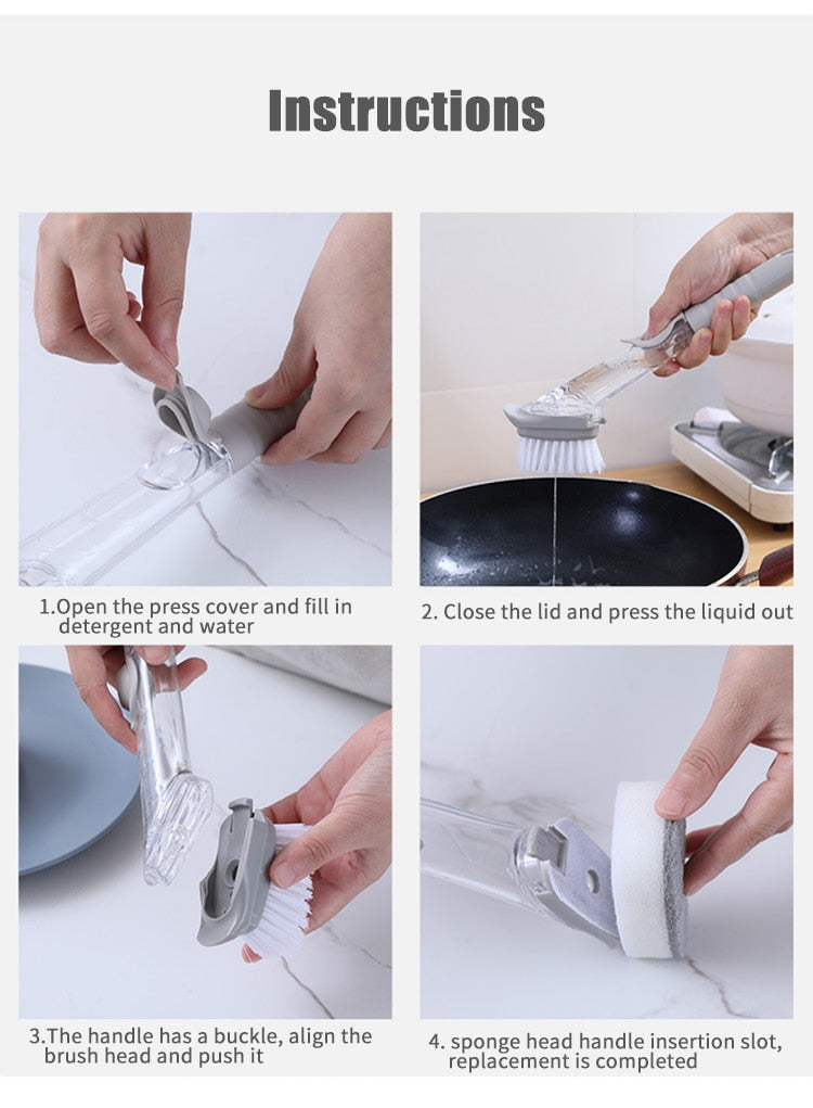 Escova para limpeza pesada