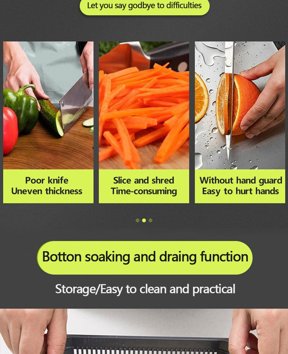 Cortador de legumes multifuncional