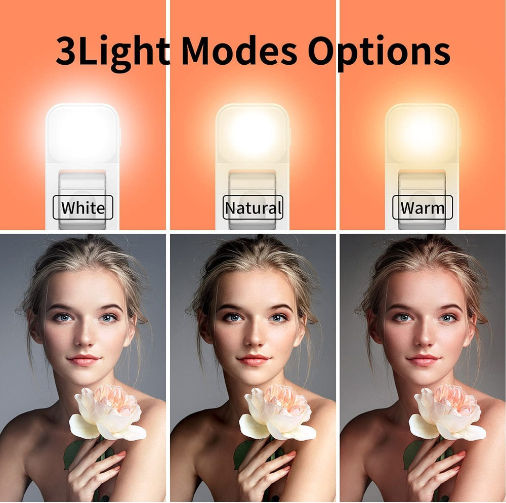 Tripé portátil dobrável sem fio Bluetooth